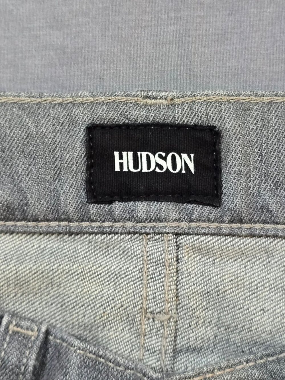 Hudson Mens Byron Five Pocket Straight Jeans Gray Size 30 X 29 - Picture 3 of 6
